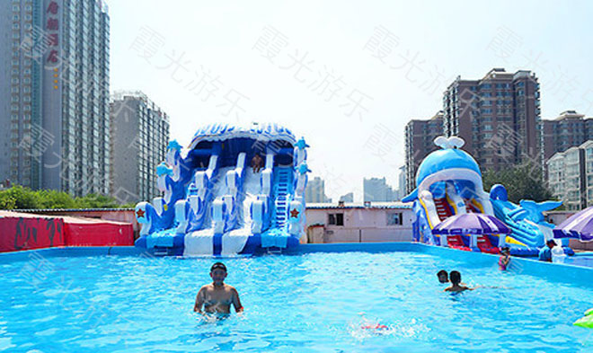 荆州大型充气泳池